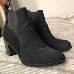 a.n.a black booties